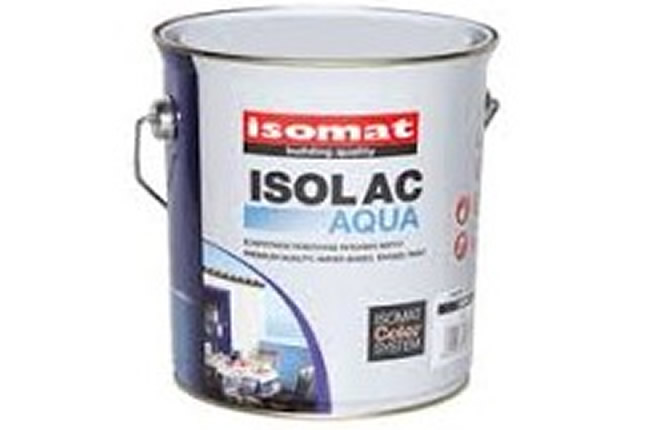 Isomat ISOLAC AQUA Εξαιρετικής ποιότητας ριπολίνη νερού 0,75LT